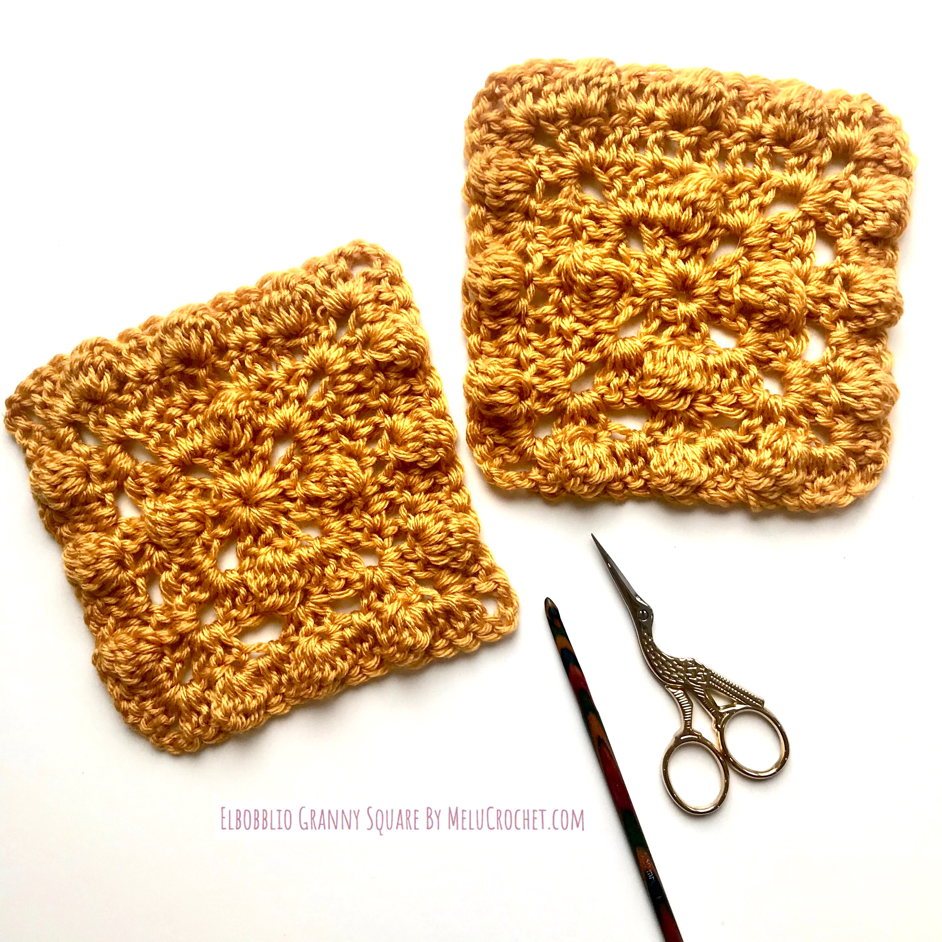 Melu Crochet Guide: Extended Double Crochet/ Extended Single Crochet