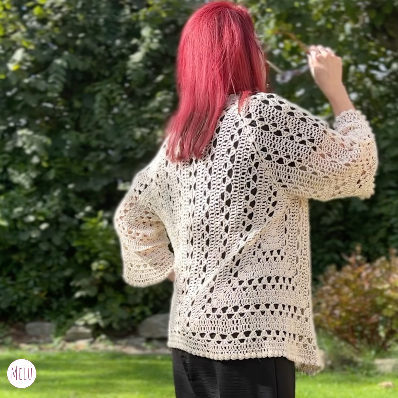 Crazy Hexi Cool Cardi Pattern by Melu Crochet – Melu Crochet
