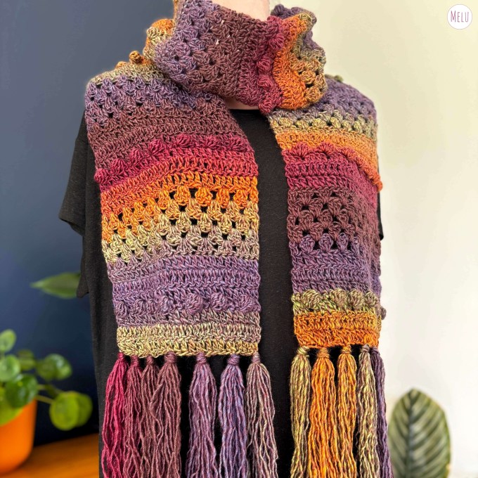 Autumn Breeze Scarf by Melu&nbsp;Crochet